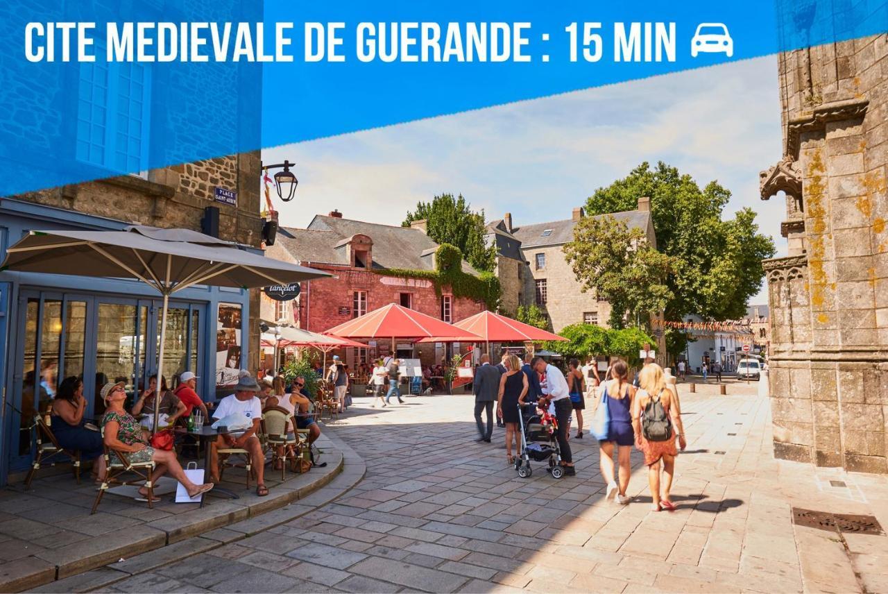 Appartement La Baule Pornichet Terrasse - Cuisine - Calme - Wifi - Parking Gratuit Zewnętrze zdjęcie