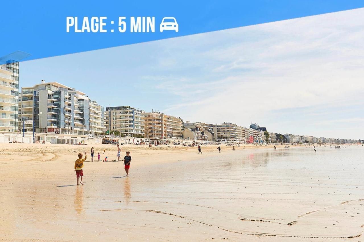Appartement La Baule Pornichet Terrasse - Cuisine - Calme - Wifi - Parking Gratuit Zewnętrze zdjęcie