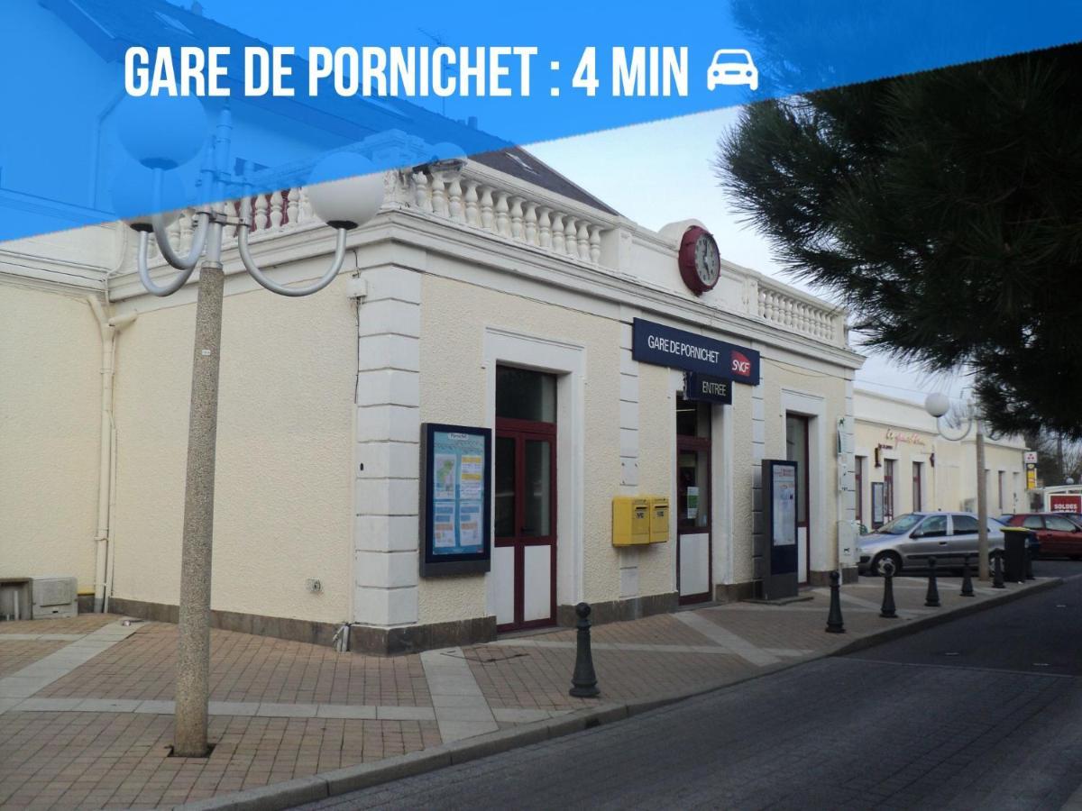 Appartement La Baule Pornichet Terrasse - Cuisine - Calme - Wifi - Parking Gratuit Zewnętrze zdjęcie