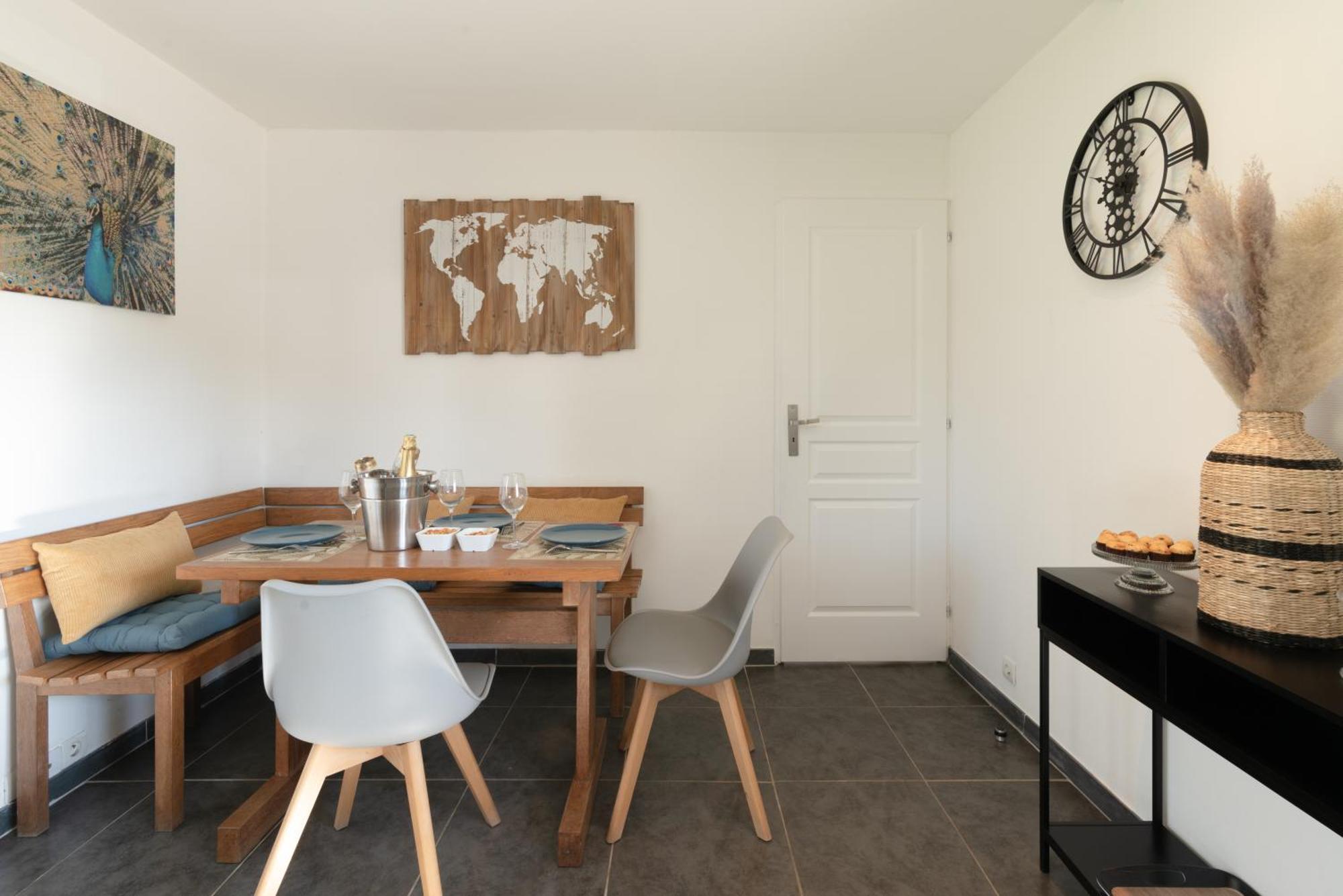 Appartement La Baule Pornichet Terrasse - Cuisine - Calme - Wifi - Parking Gratuit Zewnętrze zdjęcie