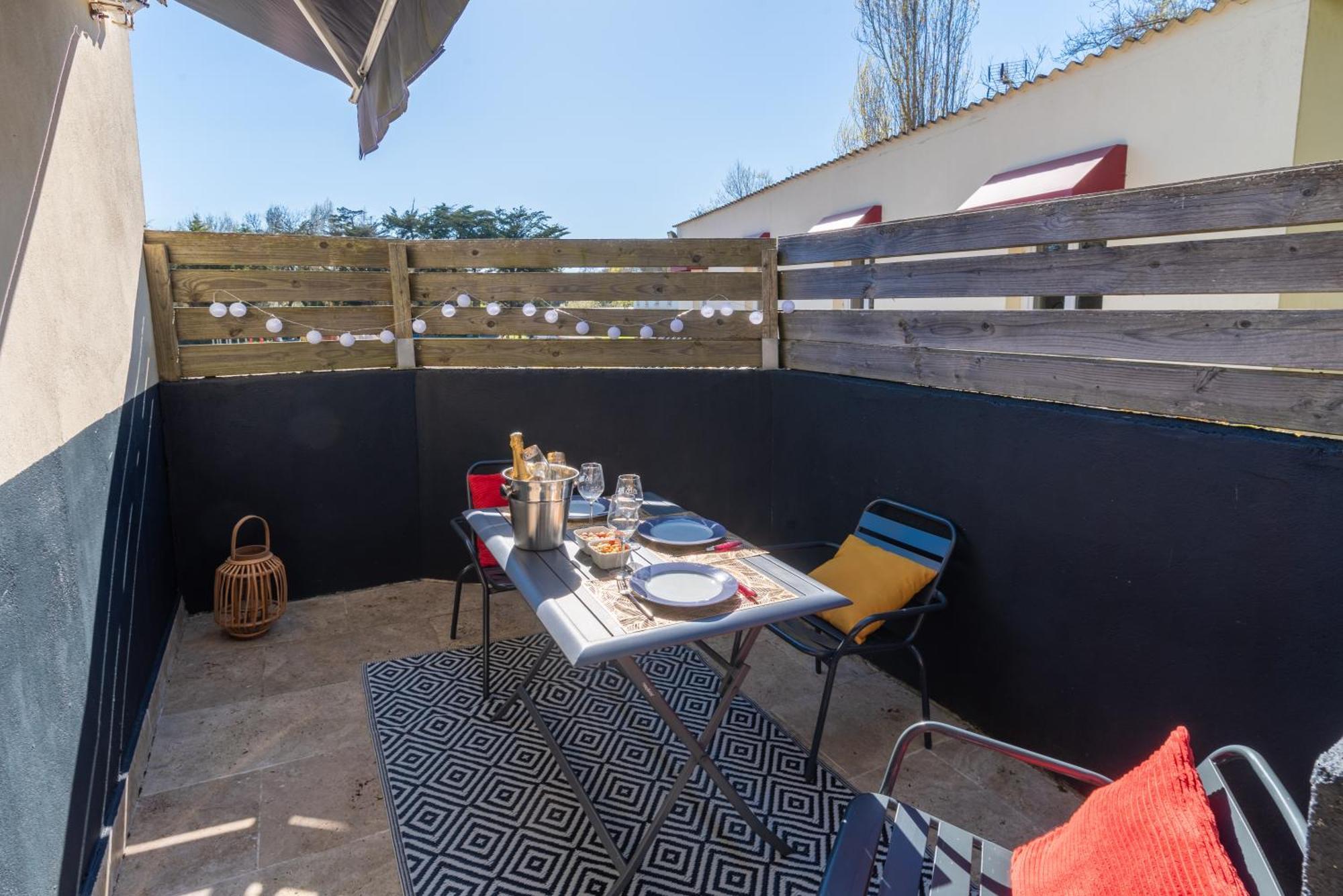 Appartement La Baule Pornichet Terrasse - Cuisine - Calme - Wifi - Parking Gratuit Zewnętrze zdjęcie