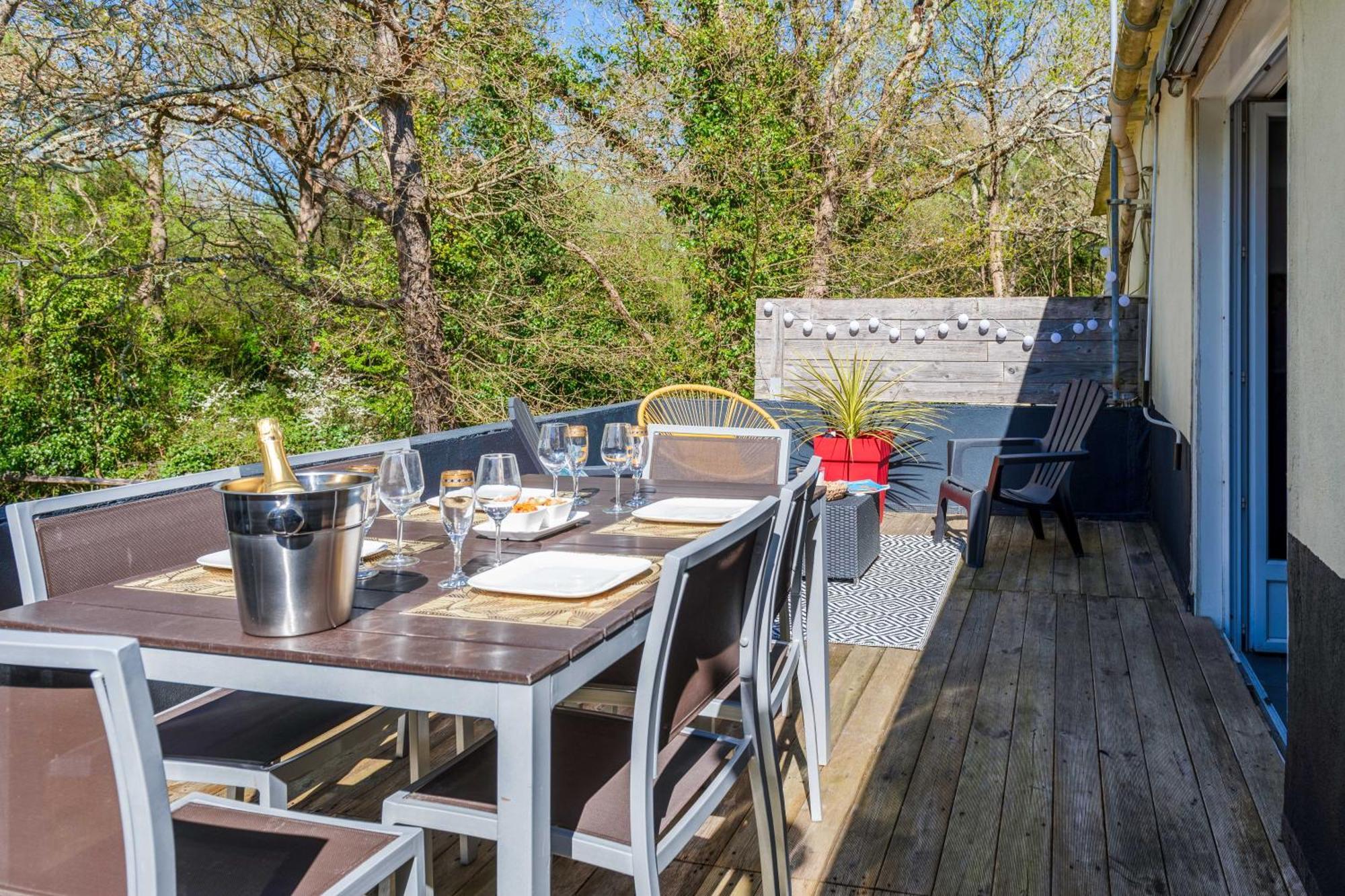 Appartement La Baule Pornichet Terrasse - Cuisine - Calme - Wifi - Parking Gratuit Zewnętrze zdjęcie