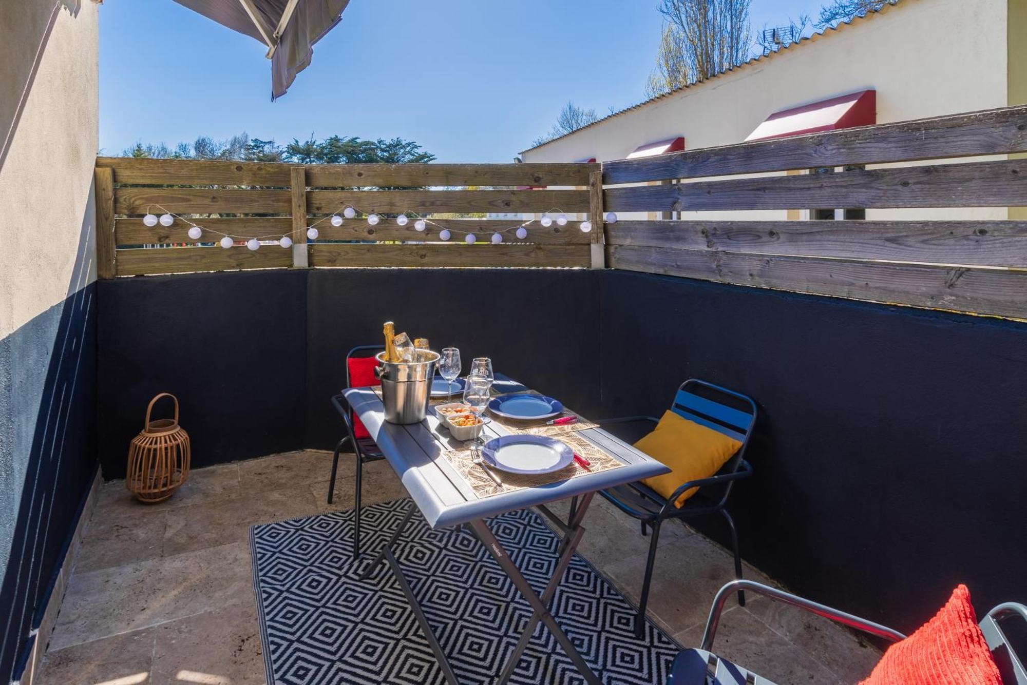Appartement La Baule Pornichet Terrasse - Cuisine - Calme - Wifi - Parking Gratuit Zewnętrze zdjęcie